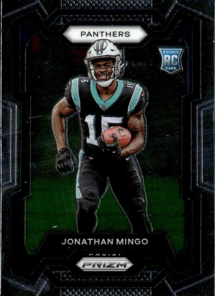 Jonathan Mingo 2023 Prizm Football card