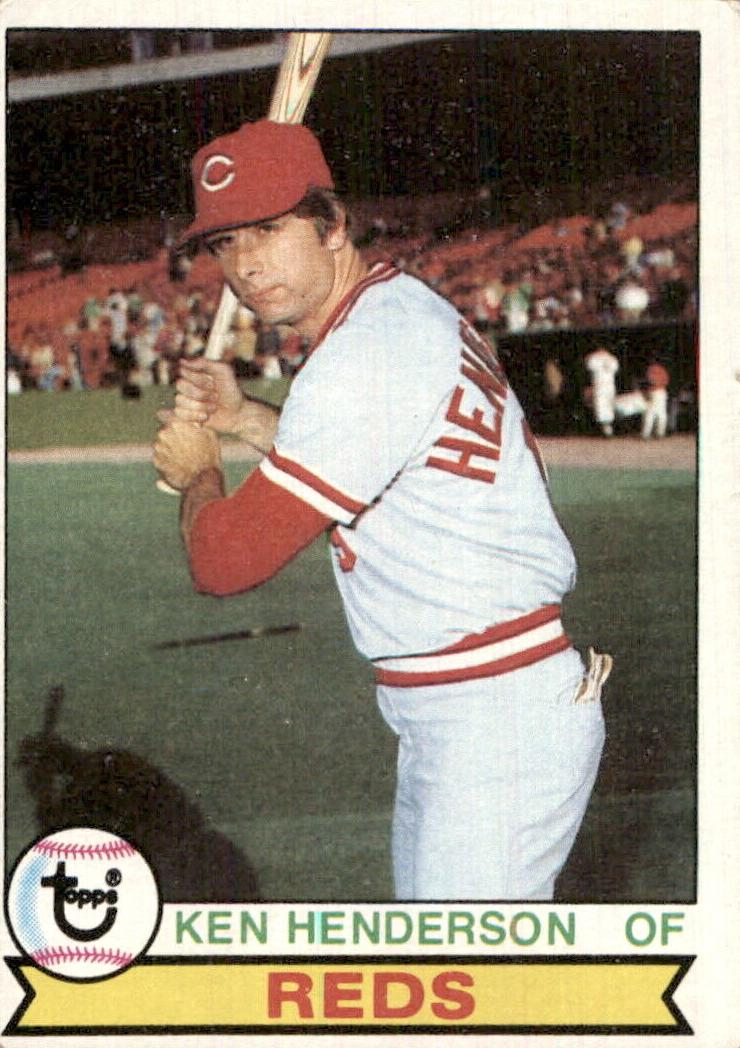 1979 Topps Ken Henderson #73 card