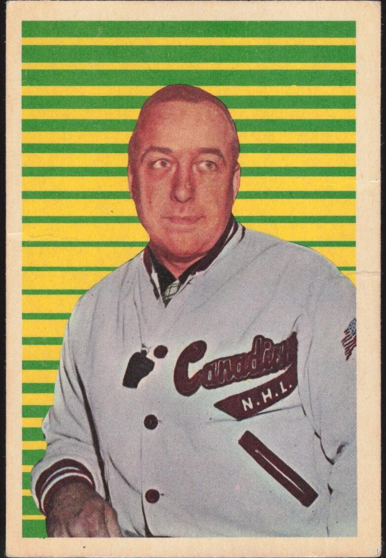1963 Parkhurst Toe Blake #34 card
