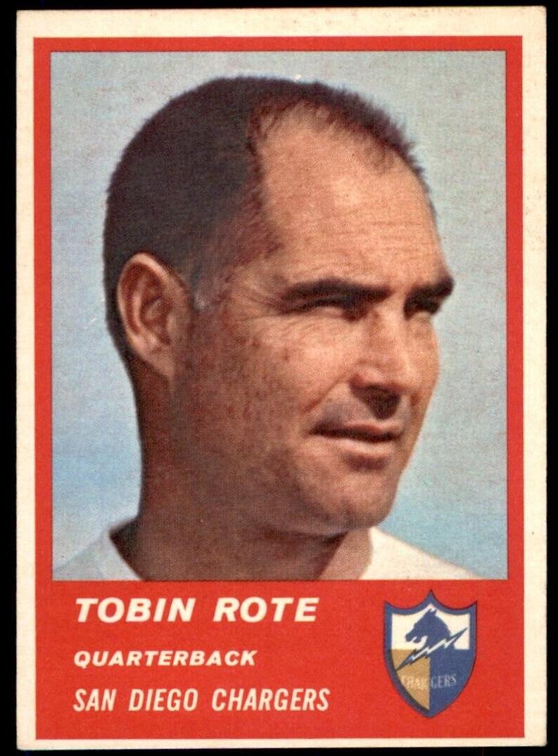 1963 Tobin Rote #68