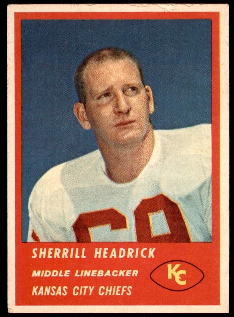 1963 Sherrill Headrick #53