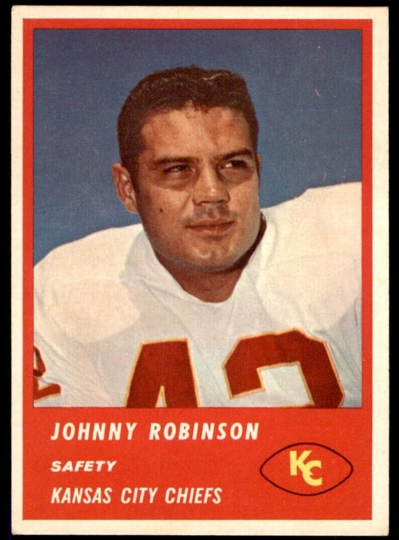 1963 Johnny Robinson #51