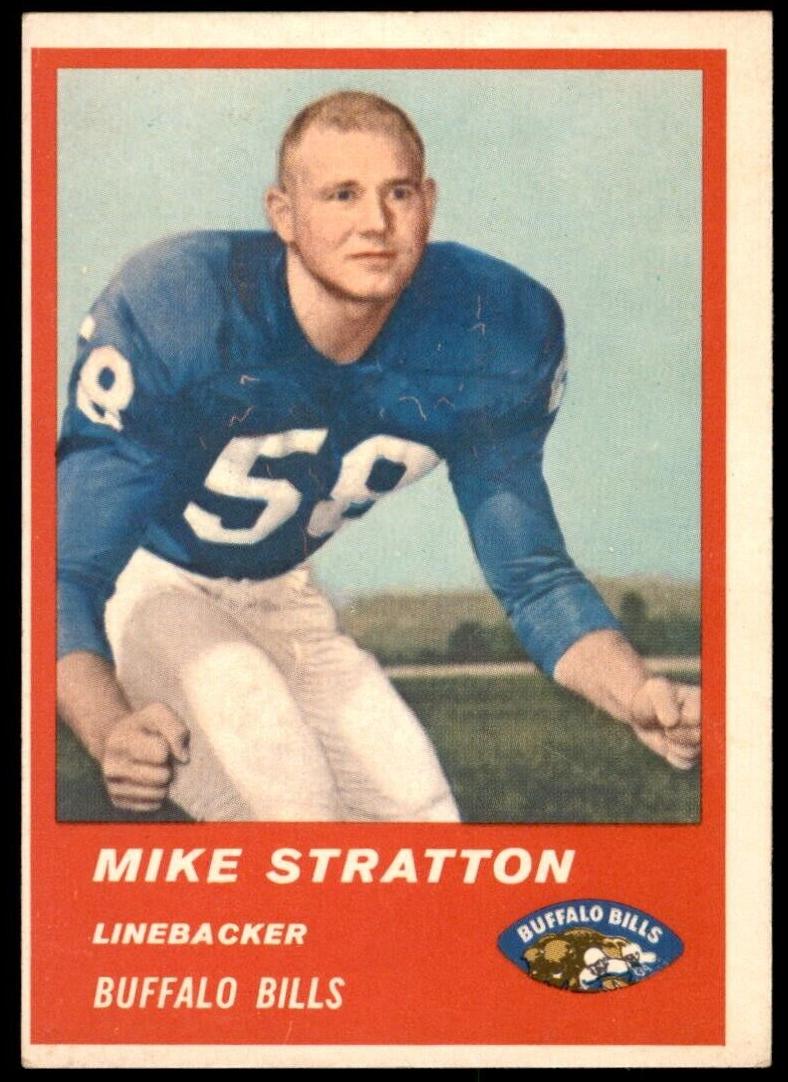 1963 Mike Stratton #32