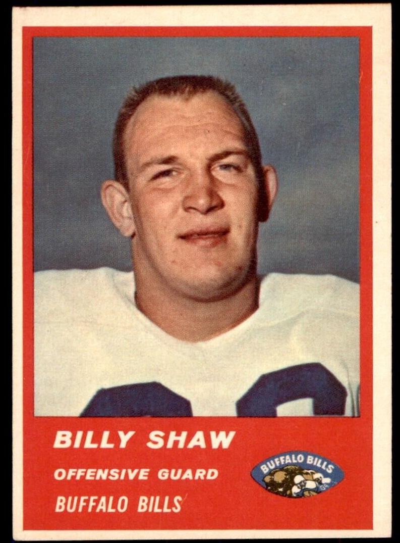 1963 Billy Shaw #28
