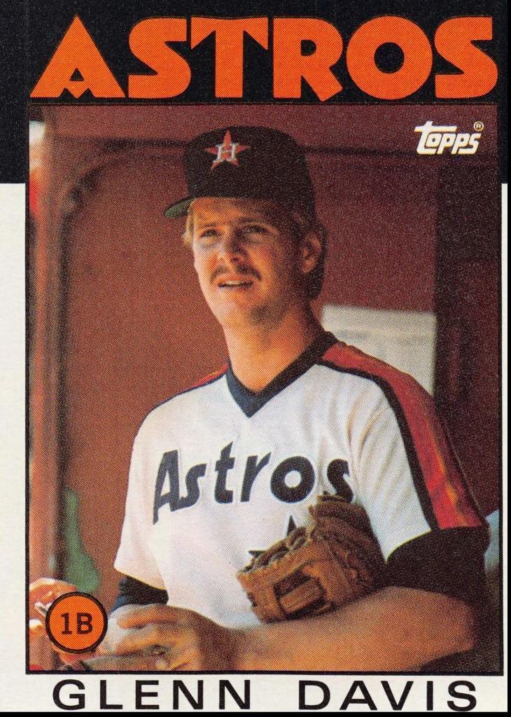 Glenn Davis 1986 Topps Baseball
