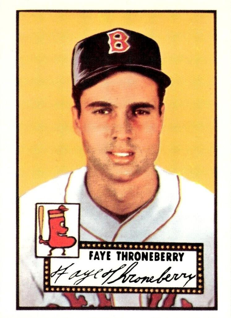 1952 Faye Throneberry #376
