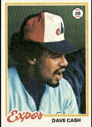 1978 Topps Dave Cash #495 card