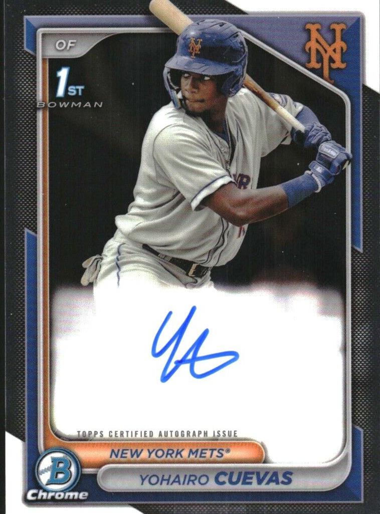 Yoniel Curet 2024 Bowman Chrome Baseball card