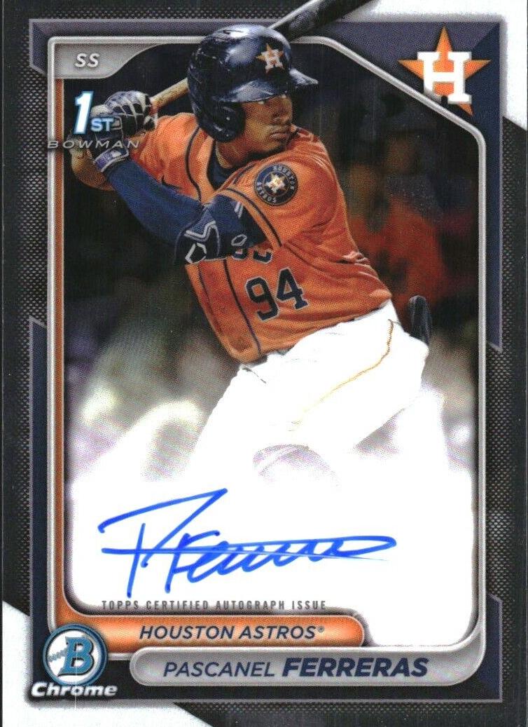 Pascanel Ferreras 2024 Bowman Chrome Baseball card
