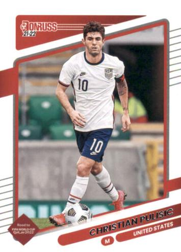 2021 Panini Donruss Road to Qatar Christian Pulisic #160 card