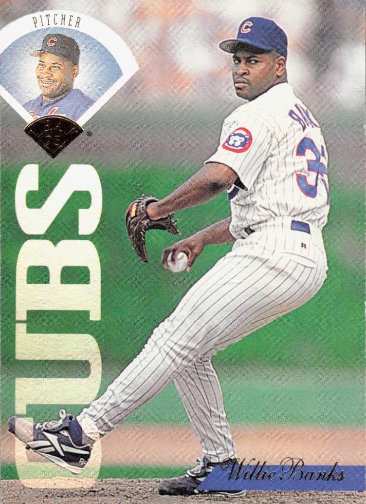 1995 Leaf Willie Banks #201 card