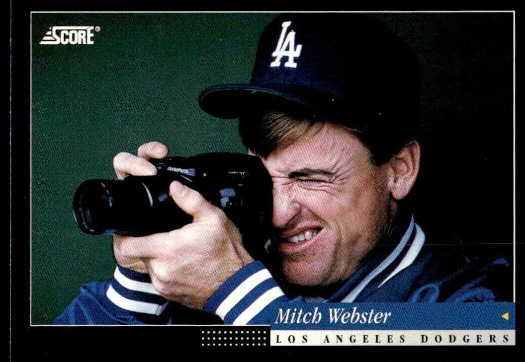 1994 Score Mitch Webster #130 card