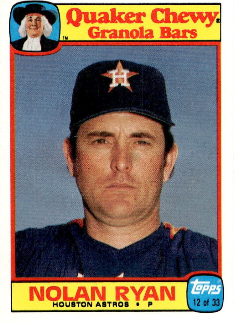 1986 Nolan Ryan #12