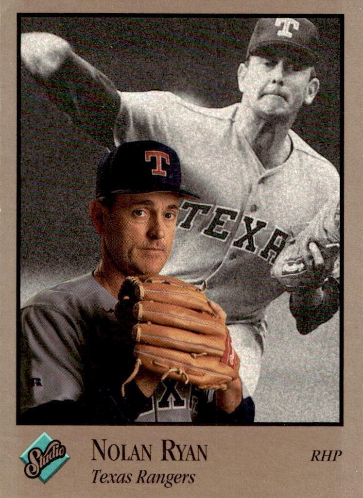 1992 Studio Nolan Ryan #248 card
