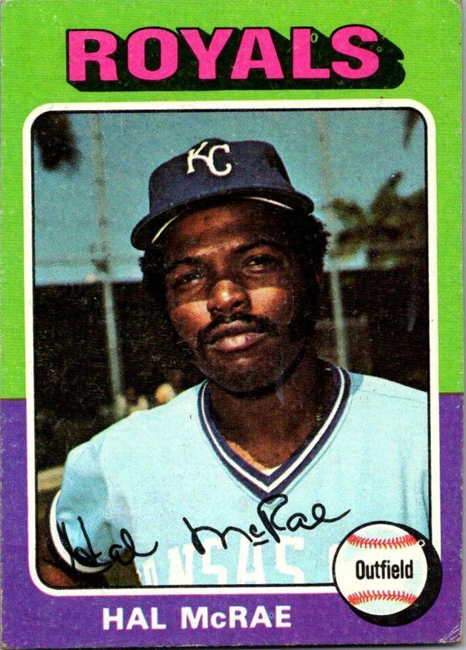 1975 Hal McRae #268