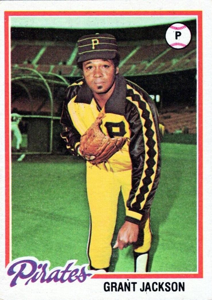 1978 Topps Grant Jackson #661 card