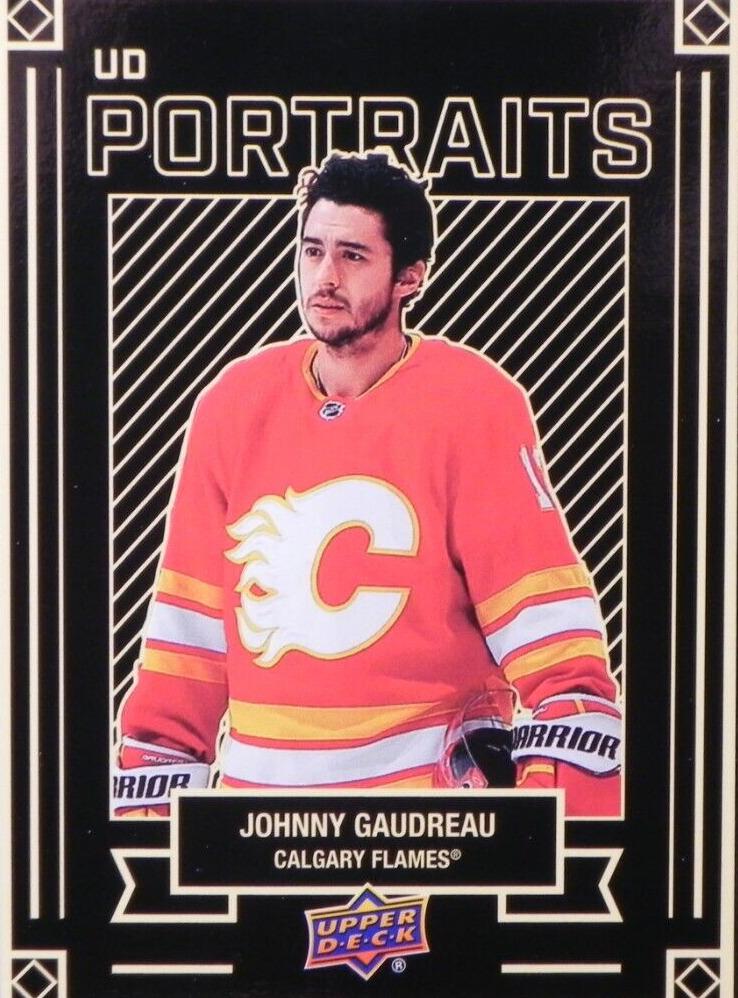 2022 Upper Deck Johnny Gaudreau [Gold] #P-7 card