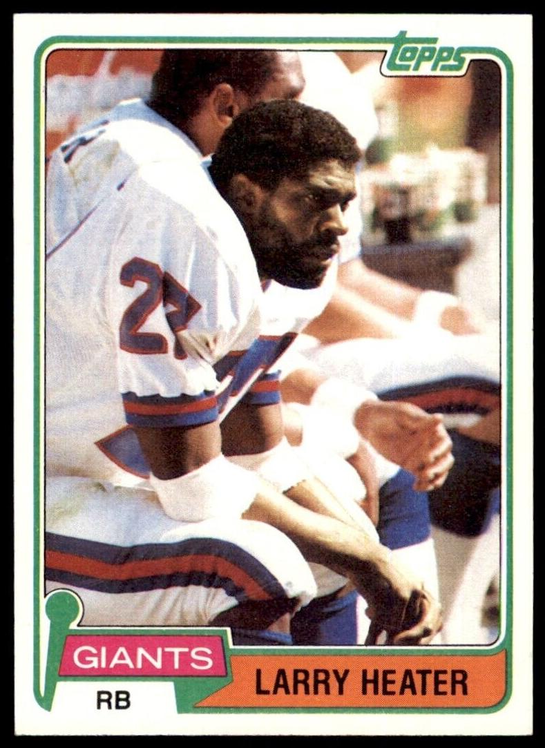 1981 Larry Heater #309