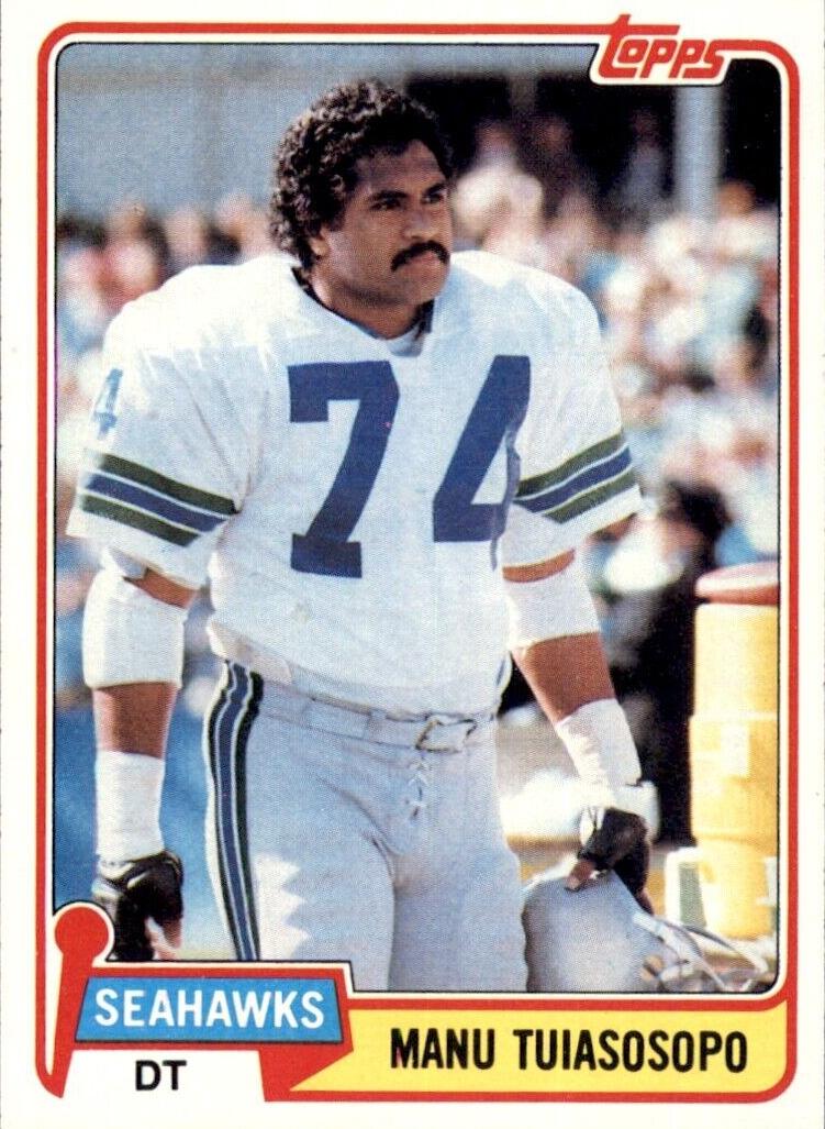 1981 Manu Tuiasosopo #320
