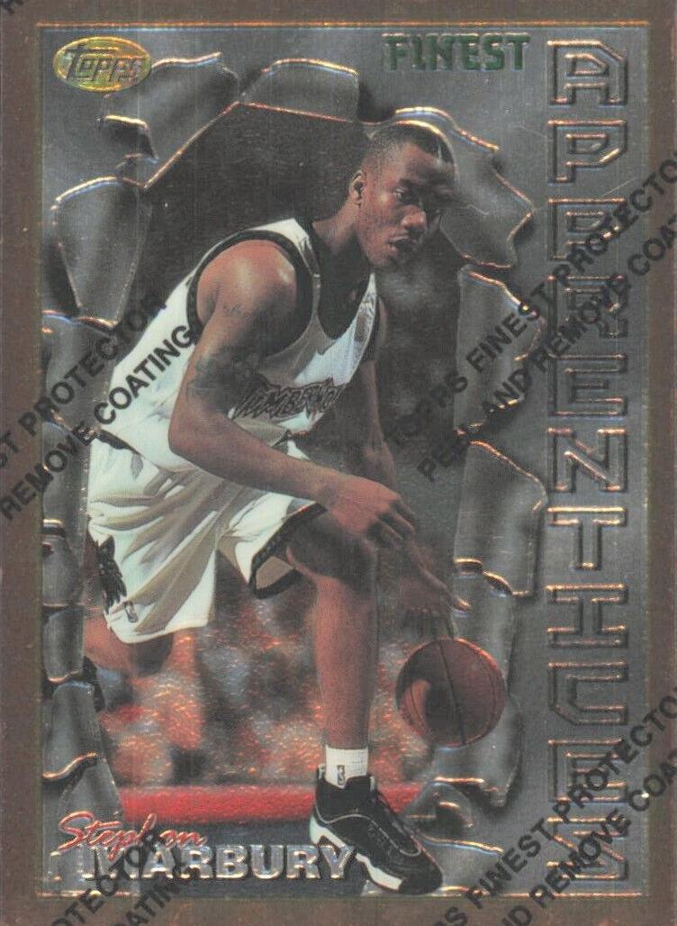 Stephon Marbury 1996 Topps Finest Basketball