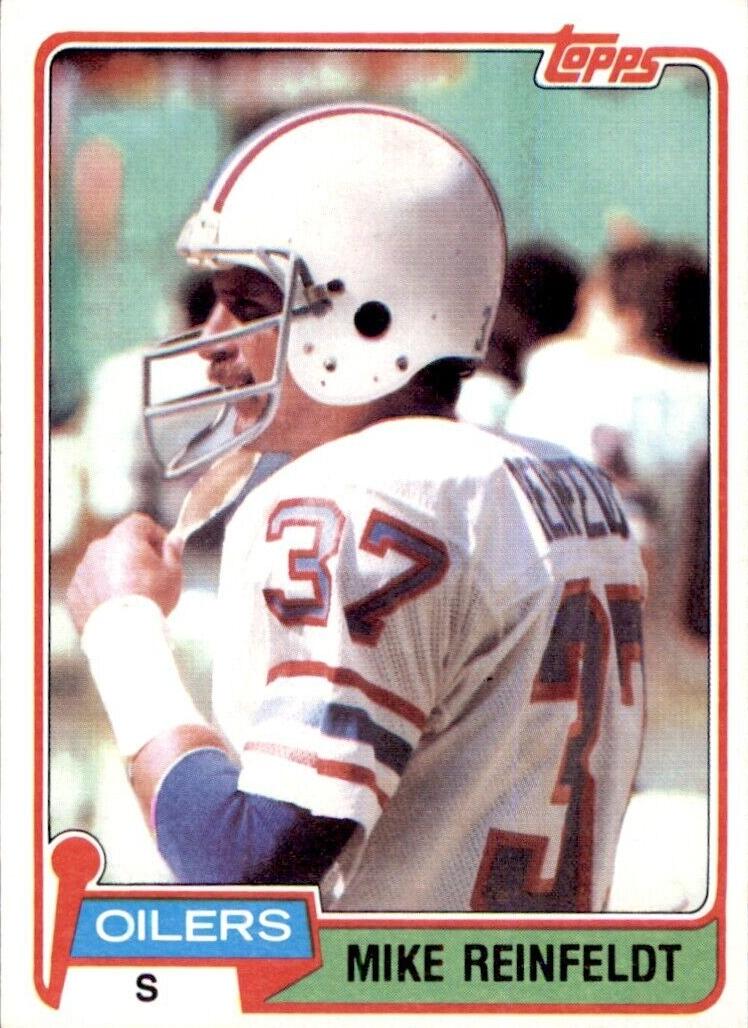 1981 Mike Reinfeldt #491