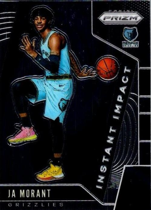 Ja Morant 2019 Panini Prizm Instant Impact Basketball
