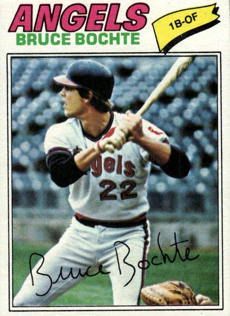 1977 Bruce Bochte #68