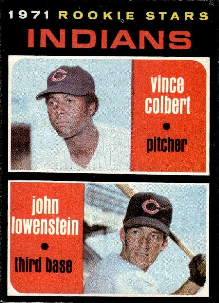 1971 Indians Rookies #231