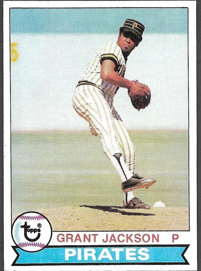 1979 Topps Grant Jackson #117 card