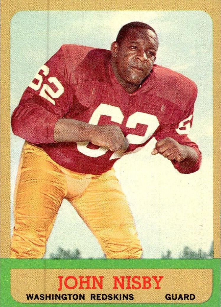 1963 Topps John Nisby #163 card