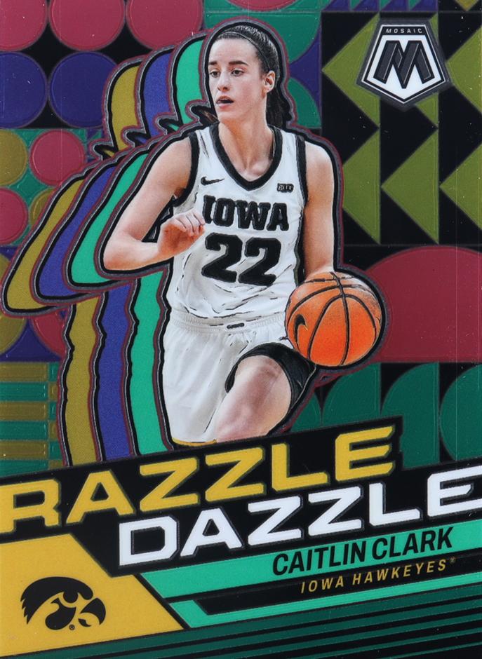 2024 Panini Caitlin Clark Collection Razzle Dazzle Caitlin Clark #RD1 card