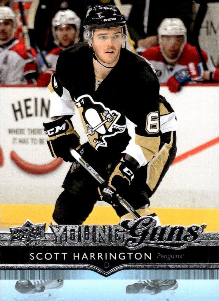 2014 Upper Deck Scott Harrington #456 card