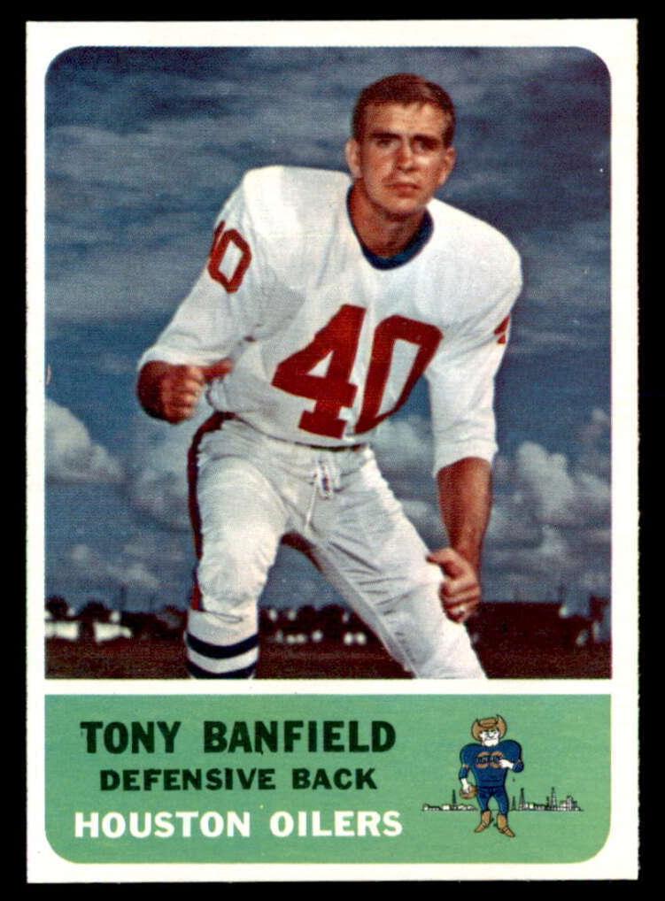 1962 Tony Banfield #51