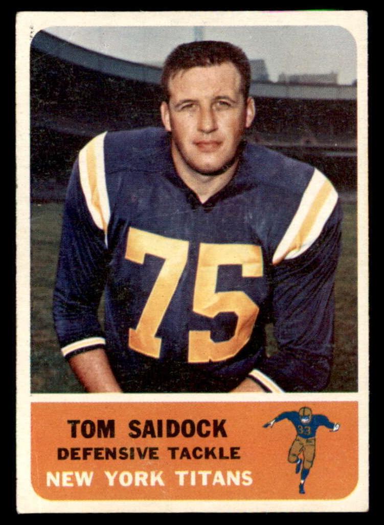 1962 Tom Saidock #66