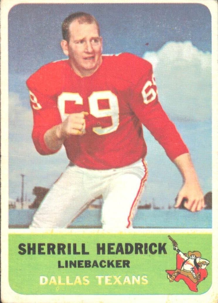 1962 Sherrill Headrick #29