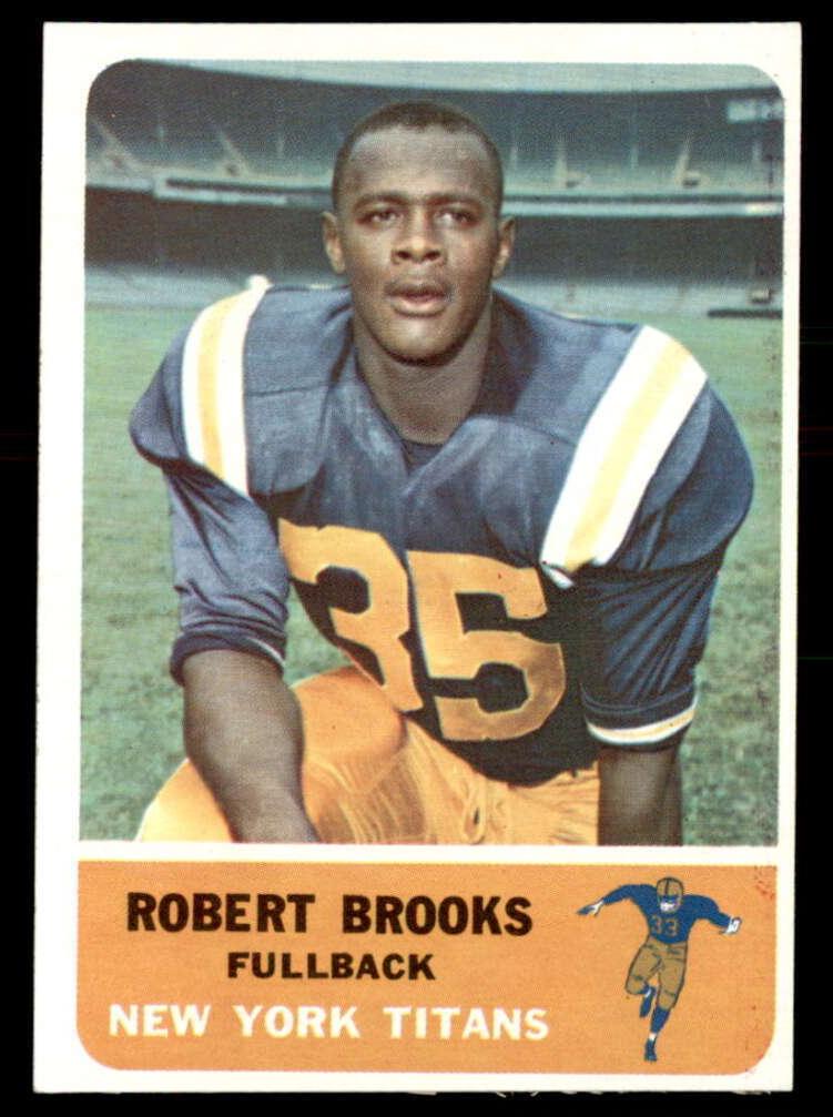 1962 Fleer Robert Brooks #56 card