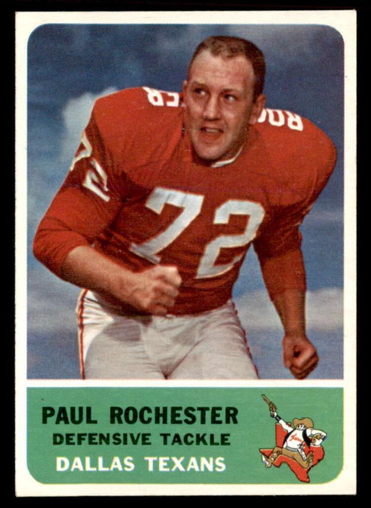 1962 Paul Rochester #33