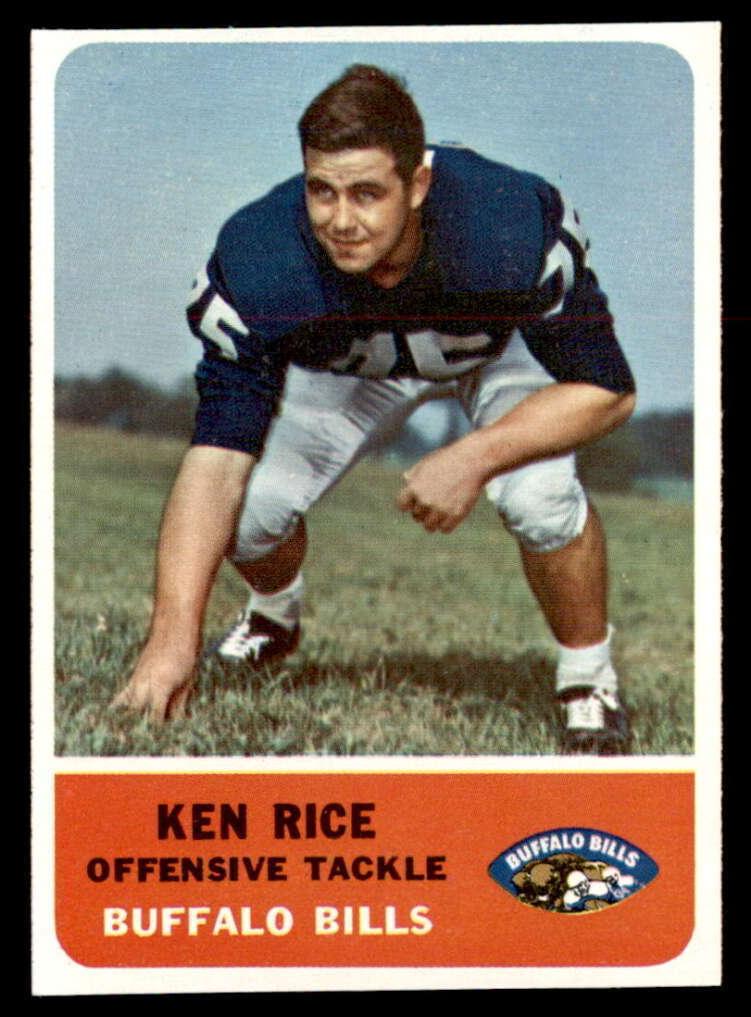 1962 Ken Rice #17