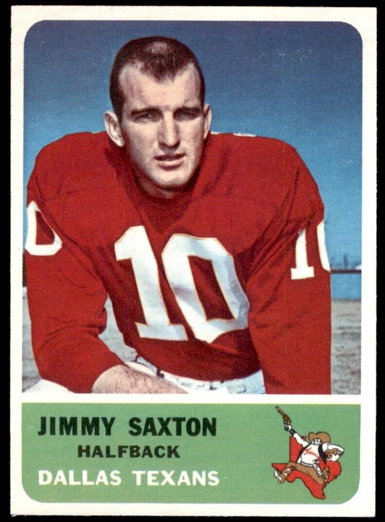 1962 Jimmy Saxton #26