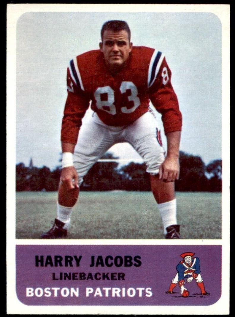 1962 Harry Jacobs #10
