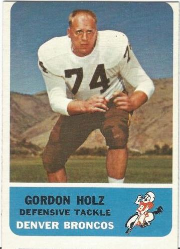 1962 Gordon Holz #40