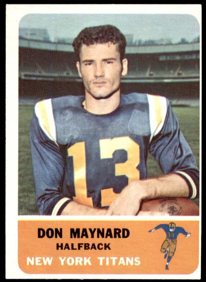 1962 Don Maynard #59