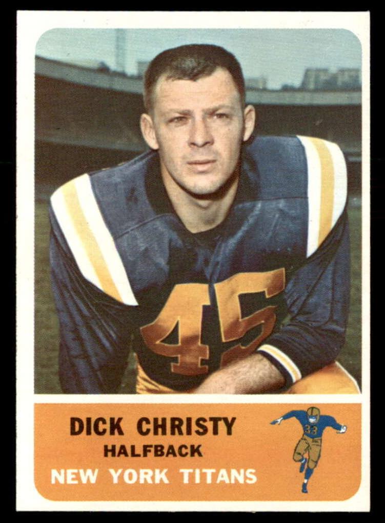 1962 Dick Christy #58