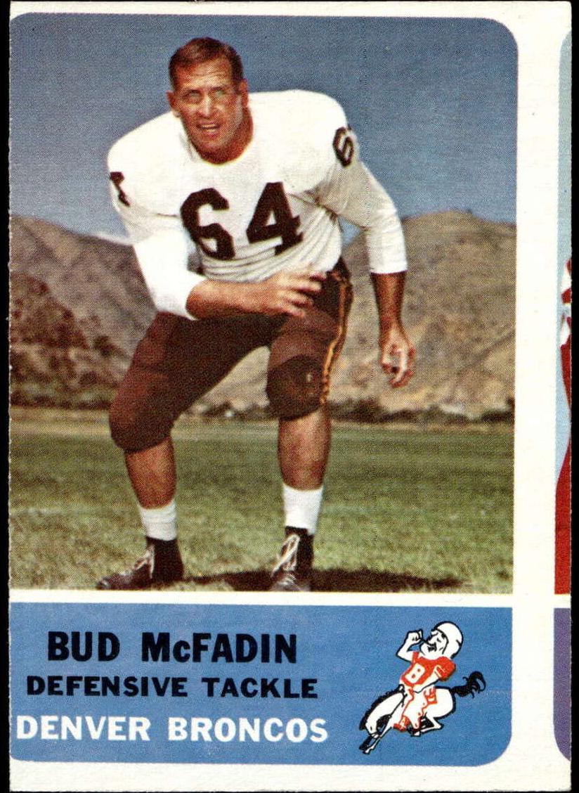 1962 Bud McFadin #41