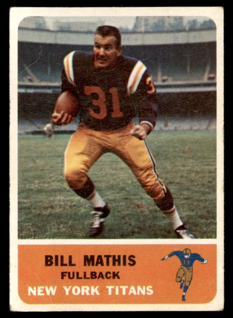 1962 Bill Mathis #62
