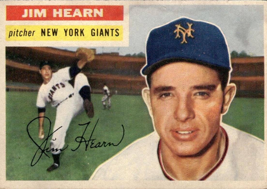 1956 Jim Hearn #202