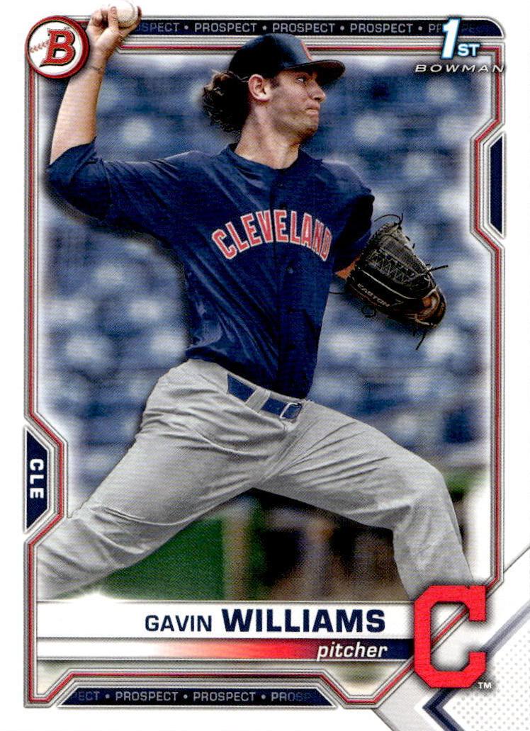 2021 Gavin Williams #BD-93