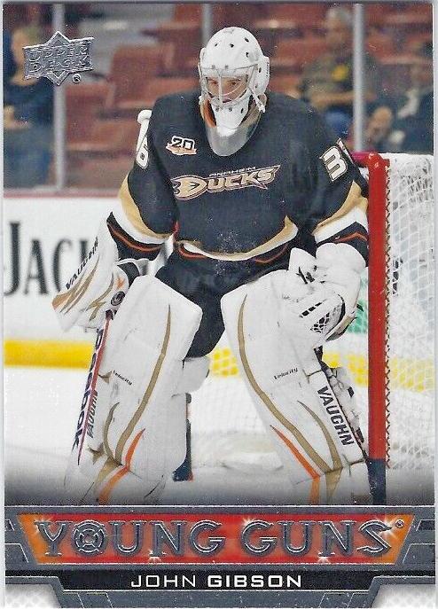 2013 Upper Deck John Gibson #486 card