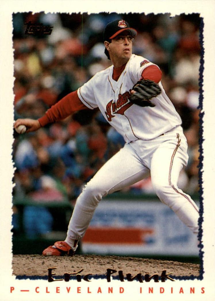 1995 Topps Eric Plunk #256 card