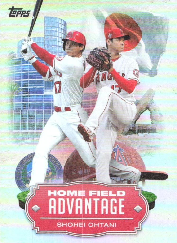 2023 Topps HOME FIELD ADVANTAGE #HA3 Shohei Ohtani front